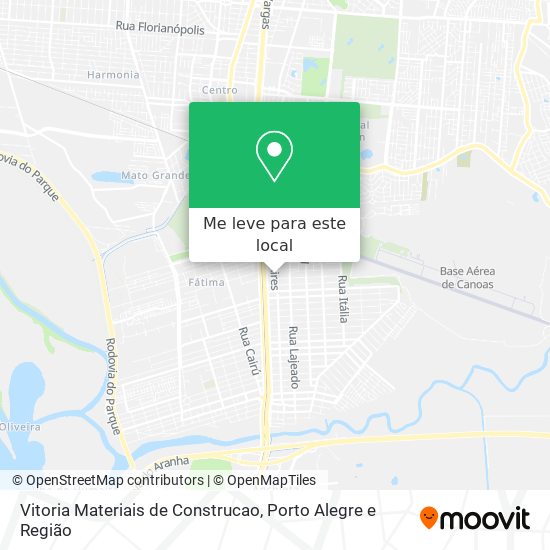 Vitoria Materiais de Construcao mapa