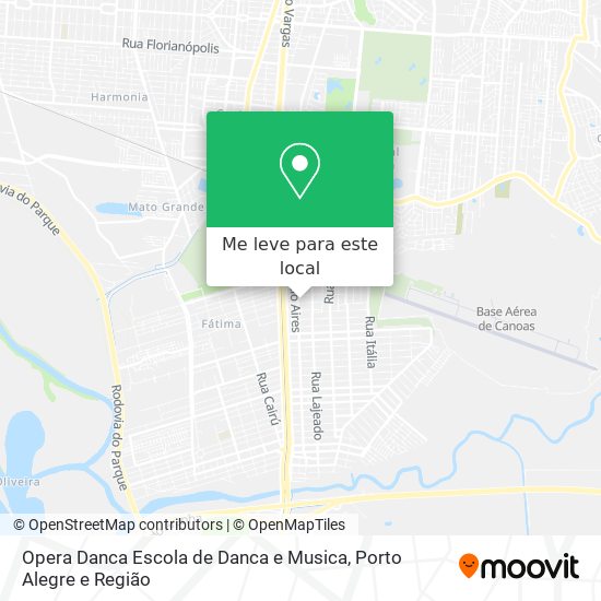 Opera Danca Escola de Danca e Musica mapa