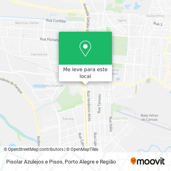 Pisolar Azulejos e Pisos mapa