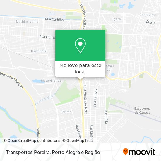 Transportes Pereira mapa