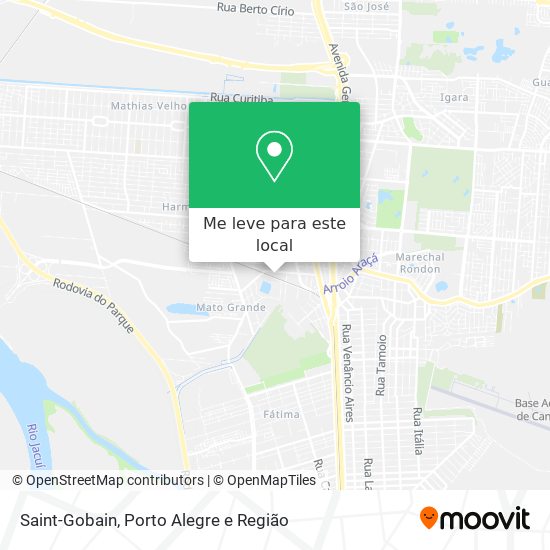Saint-Gobain mapa