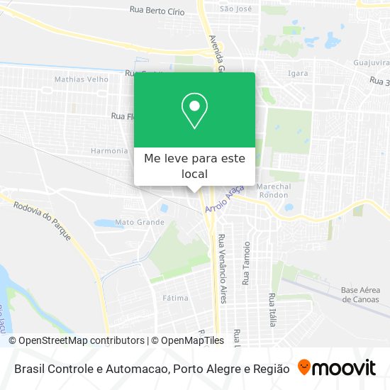 Brasil Controle e Automacao mapa
