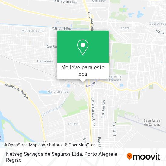 Netseg Serviços de Seguros Ltda mapa