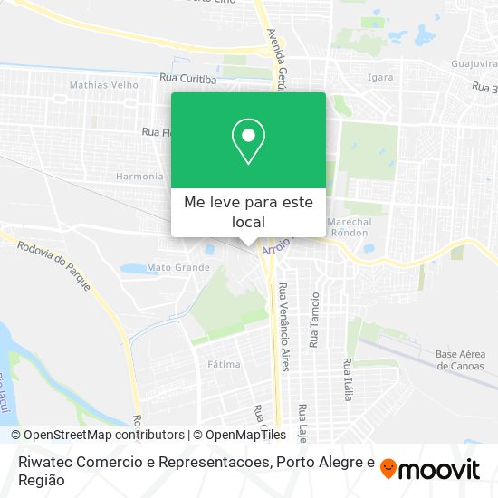 Riwatec Comercio e Representacoes mapa