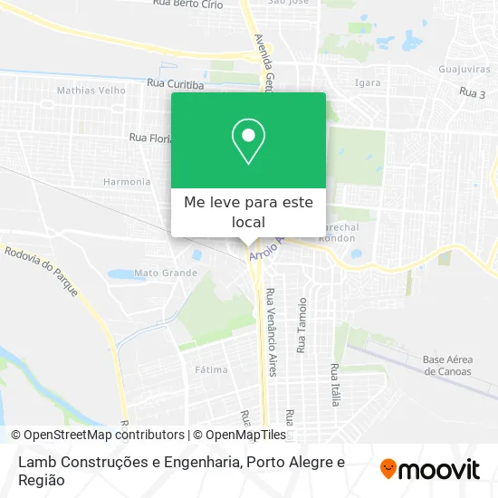 Lamb Construções e Engenharia mapa