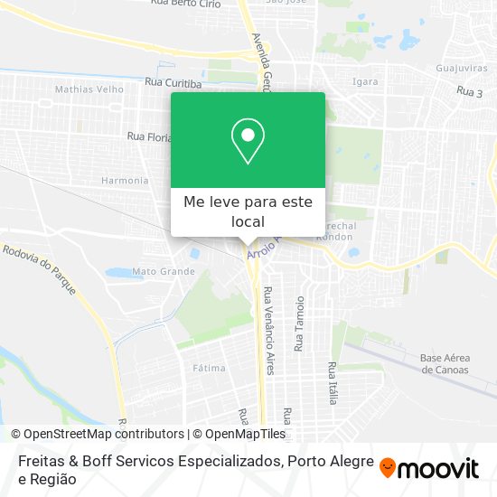 Freitas & Boff Servicos Especializados mapa