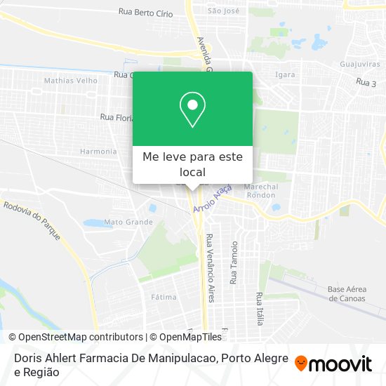 Doris Ahlert Farmacia De Manipulacao mapa