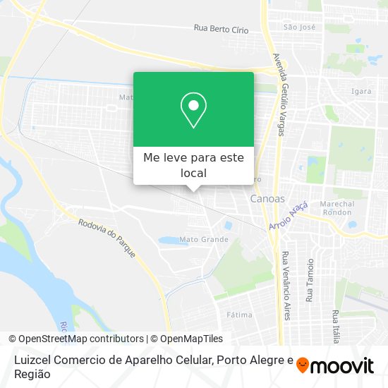 Luizcel Comercio de Aparelho Celular mapa