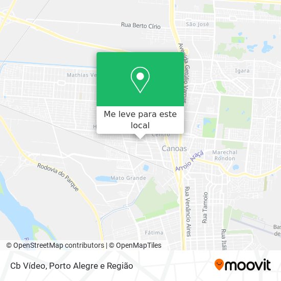 Cb Vídeo mapa