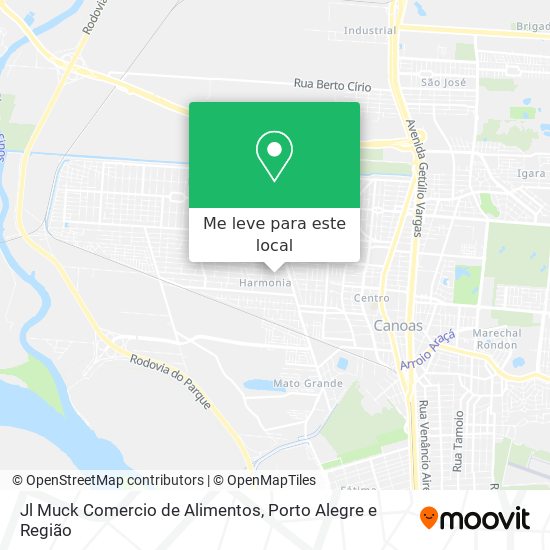 Jl Muck Comercio de Alimentos mapa