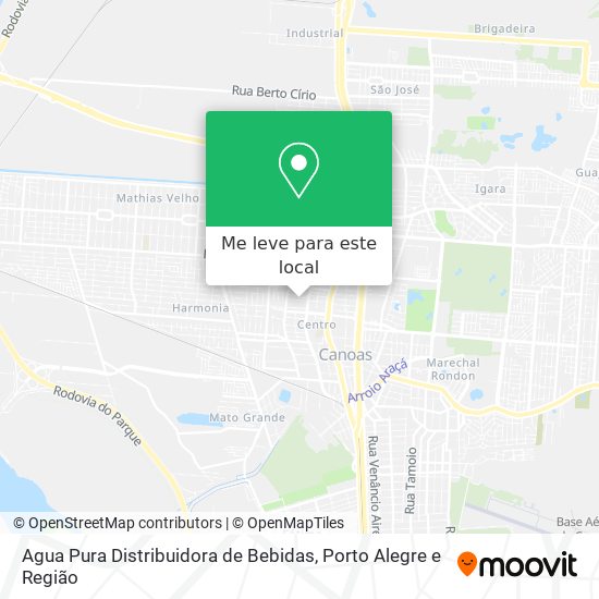 Agua Pura Distribuidora de Bebidas mapa