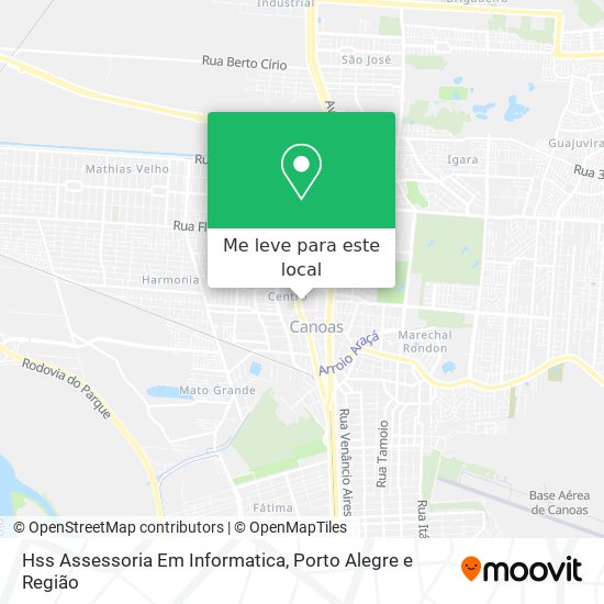 Hss Assessoria Em Informatica mapa