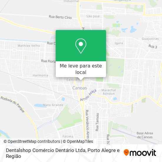 Dentalshop Comércio Dentário Ltda mapa
