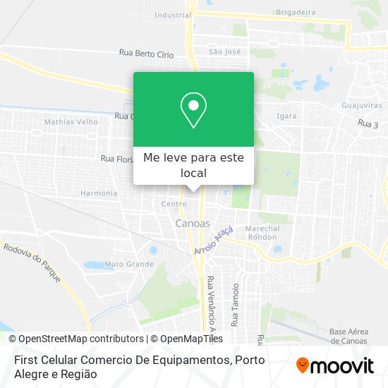 First Celular Comercio De Equipamentos mapa