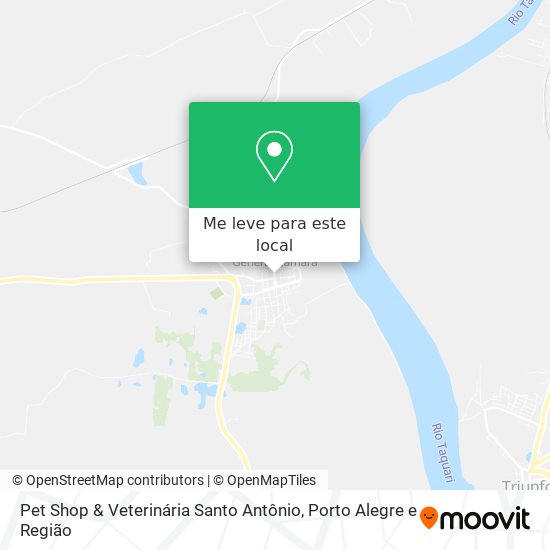 Pet Shop & Veterinária Santo Antônio mapa