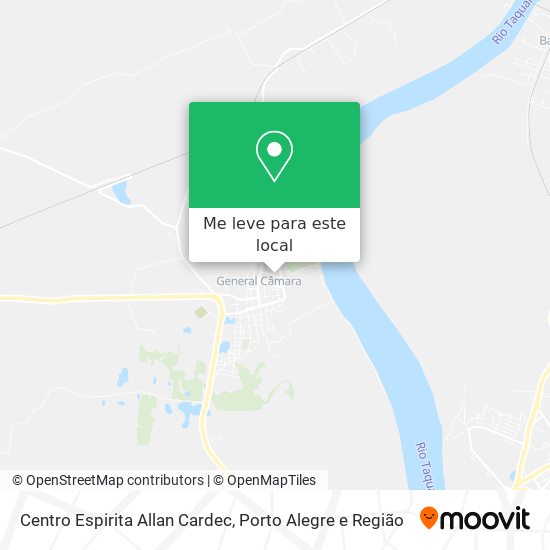 Centro Espirita Allan Cardec mapa