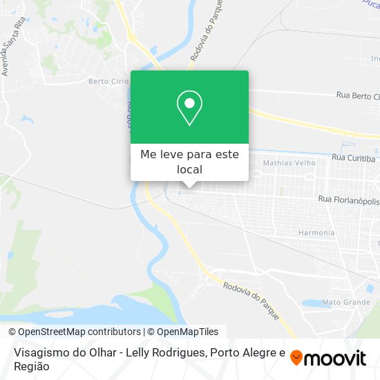 Visagismo do Olhar - Lelly Rodrigues mapa