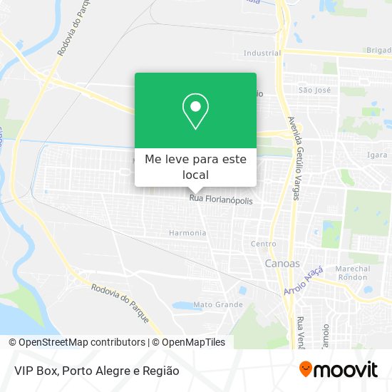 VIP Box mapa