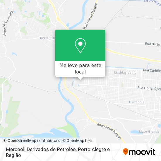 Mercooil Derivados de Petroleo mapa
