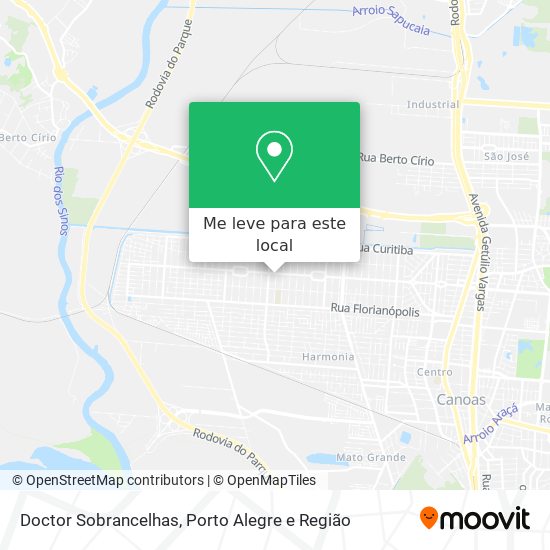 Doctor Sobrancelhas mapa