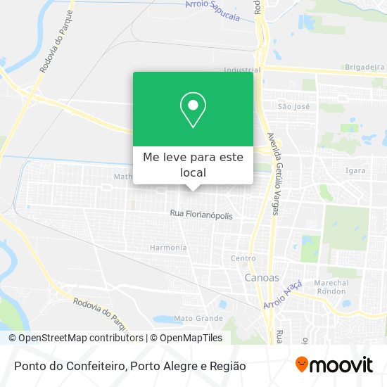 Ponto do Confeiteiro mapa