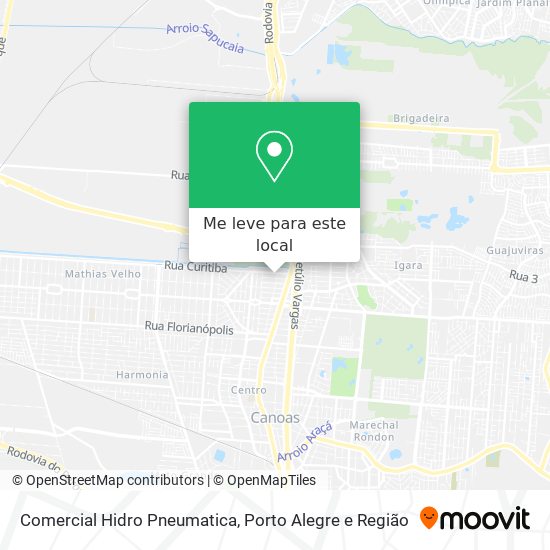 Comercial Hidro Pneumatica mapa