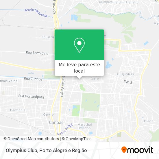 Olympius Club mapa
