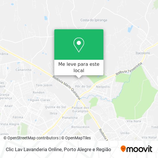 Clic Lav Lavanderia Online mapa