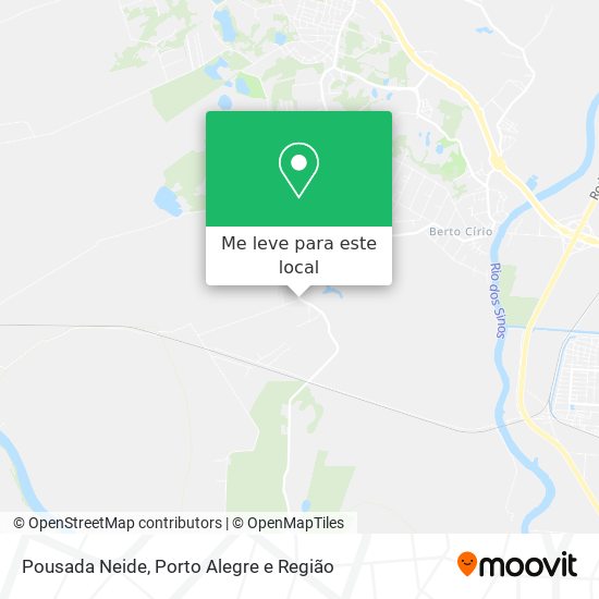 Pousada Neide mapa