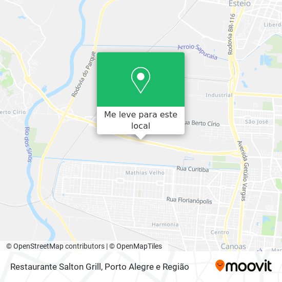 Restaurante Salton Grill mapa