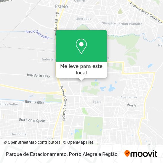 Parque de Estacionamento mapa