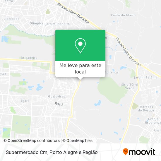 Supermercado Cm mapa