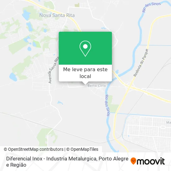 Diferencial Inox - Industria Metalurgica mapa