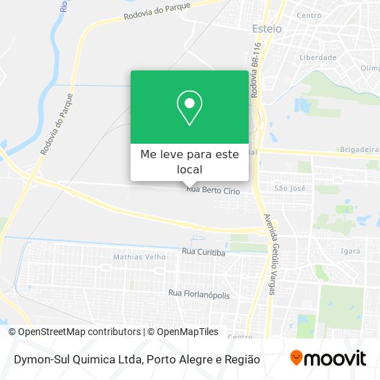 Dymon-Sul Quimica Ltda mapa