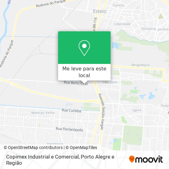 Copimex Industrial e Comercial mapa