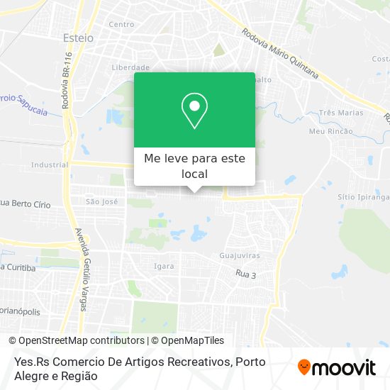 Yes.Rs Comercio De Artigos Recreativos mapa