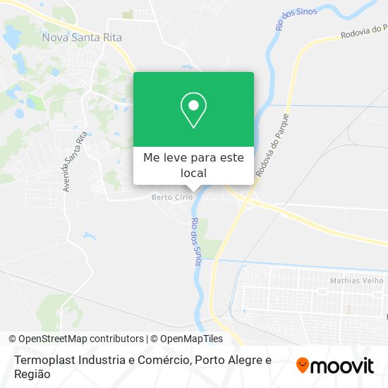 Termoplast Industria e Comércio mapa