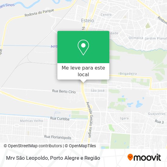 Mrv São Leopoldo mapa