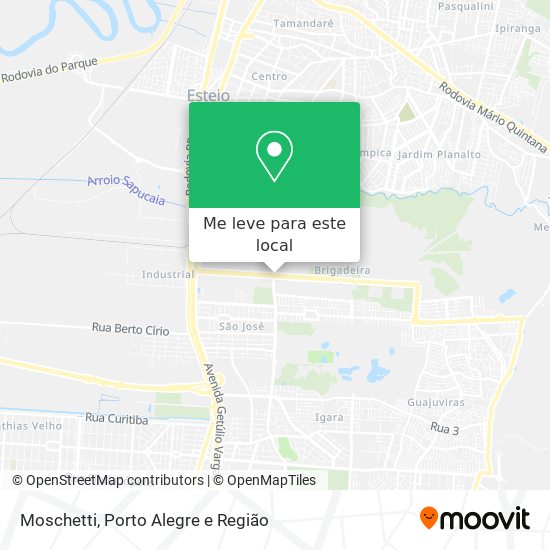 Moschetti mapa