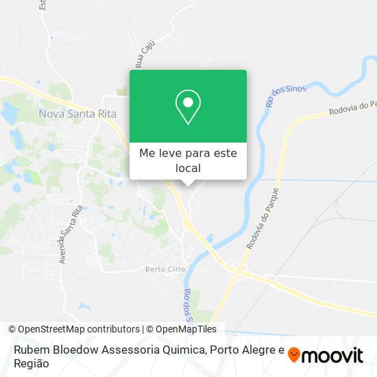 Rubem Bloedow Assessoria Quimica mapa