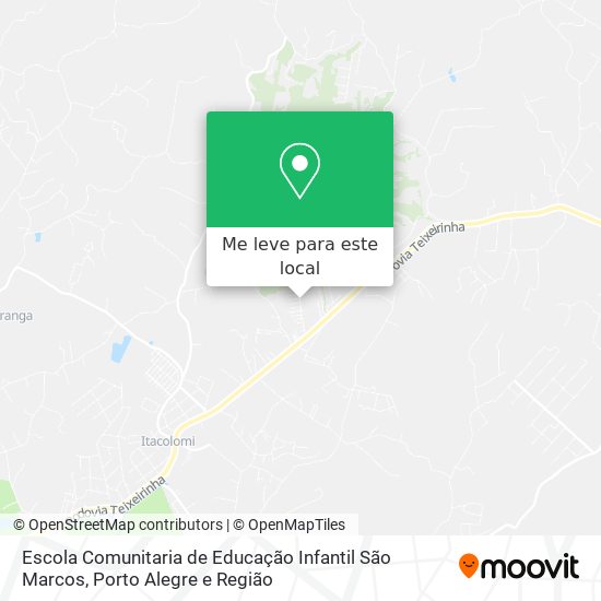 Escola Comunitaria de Educação Infantil São Marcos mapa