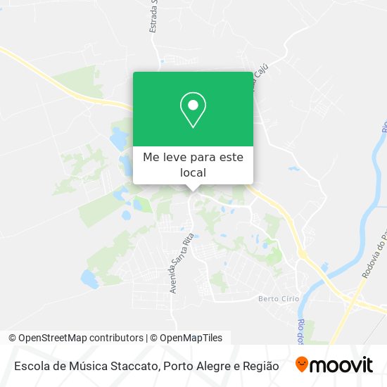 Escola de Música Staccato mapa