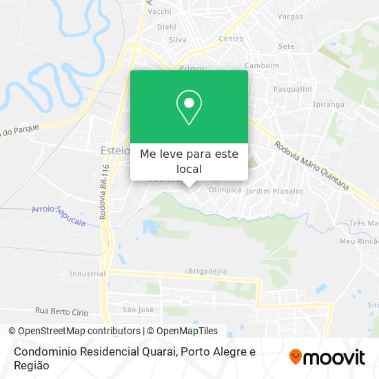 Condominio Residencial Quarai mapa
