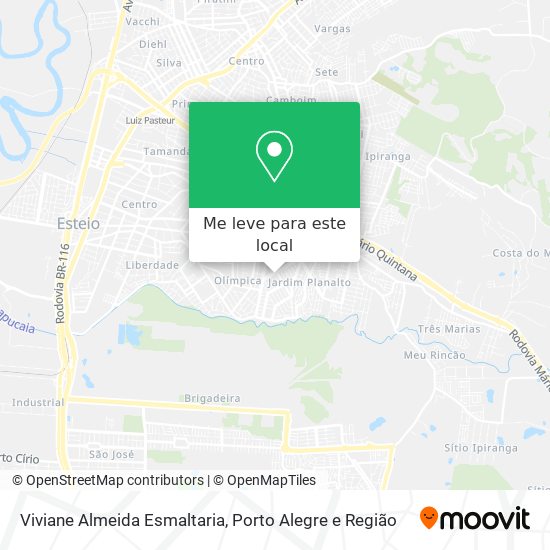 Viviane Almeida Esmaltaria mapa