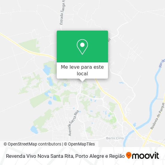 Revenda Vivo Nova Santa Rita mapa