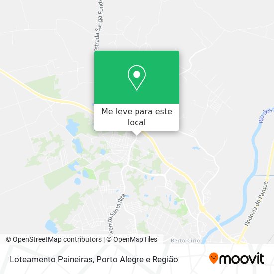 Loteamento Paineiras mapa