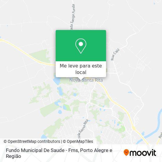 Fundo Municipal De Saude - Fms mapa