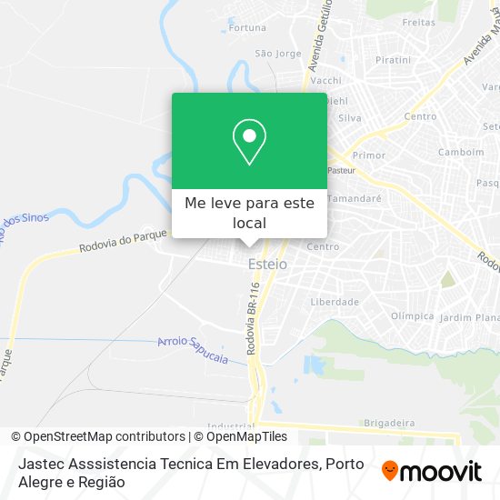 Jastec Asssistencia Tecnica Em Elevadores mapa