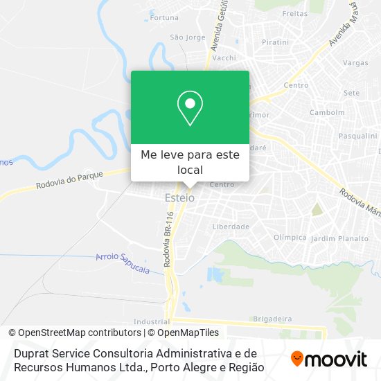 Duprat Service Consultoria Administrativa e de Recursos Humanos Ltda. mapa