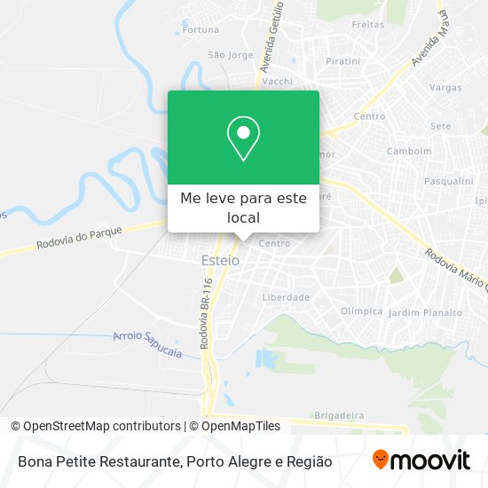 Bona Petite Restaurante mapa